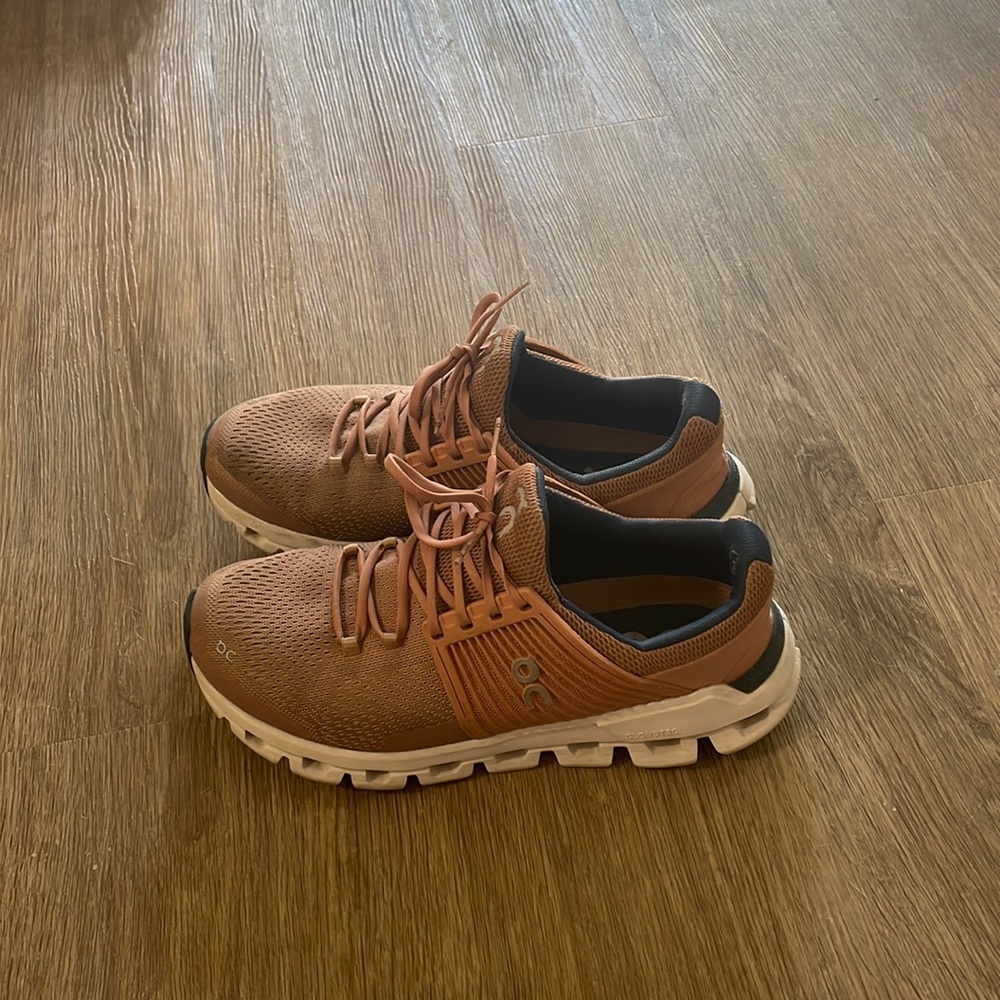 on running shoes